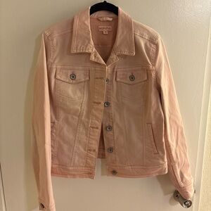 Merona Blush Pink Denim Jacket